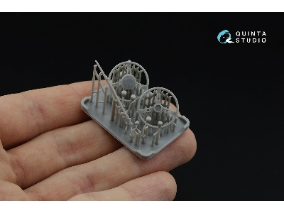 Ford Gt40 Mark Ii (1966) - 3d-printed & Coloured Interior With 3d-printed Resin Parts And Metal Stickers (For Meng Kits) - zdję