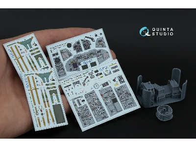 Panavia Tornado Ids Italian Version - Interior 3d Decal With 3d-printed Resin Parts (For Italeri Kits) - zdjęcie 3