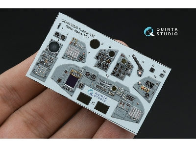 Panavia Tornado Ids Italian Version - Interior 3d Decal With 3d-printed Resin Parts (For Italeri Kits) - zdjęcie 5