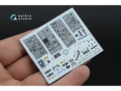 Panavia Tornado Ids Italian Version - Interior 3d Decal With 3d-printed Resin Parts (For Italeri Kits) - zdjęcie 6