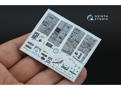Panavia Tornado Ids Italian Version - Interior 3d Decal With 3d-printed Resin Parts (For Italeri Kits) - zdjęcie 7