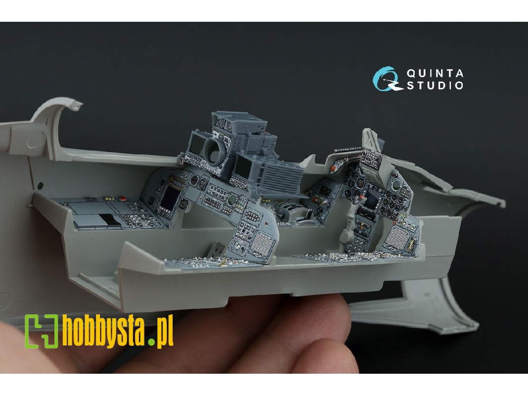 Panavia Tornado Ecr Italian Version - Interior 3d Decal With 3d-printed Resin Parts (For Italeri Kits) - zdjęcie 1