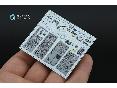 Panavia Tornado Ecr Italian Version - Interior 3d Decal With 3d-printed Resin Parts (For Italeri Kits) - zdjęcie 7