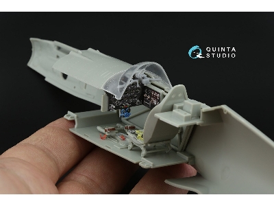 Mig-3 - 3d-printed & Coloured Interior On Decal Paper With 3d-printed Resin Part (For Trumpeter Kits) - zdjęcie 3