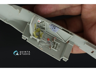 Mig-3 - 3d-printed & Coloured Interior On Decal Paper With 3d-printed Resin Part (For Trumpeter Kits) - zdjęcie 4