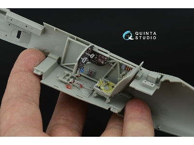 Mig-3 - 3d-printed & Coloured Interior On Decal Paper With 3d-printed Resin Part (For Trumpeter Kits) - zdjęcie 6