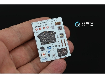 Mig-3 - 3d-printed & Coloured Interior On Decal Paper With 3d-printed Resin Part (For Trumpeter Kits) - zdjęcie 9