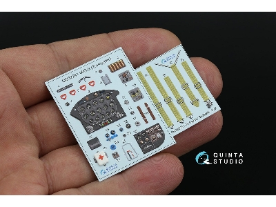 Mig-3 - 3d-printed & Coloured Interior On Decal Paper With 3d-printed Resin Part (For Trumpeter Kits) - zdjęcie 10