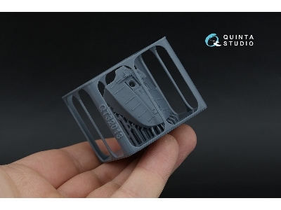 Mcdonnell Douglas F-15 C Pad-upgraded - 3d-printed & Coloured Interior On Decal Paper With 3d-printed Resin Parts (For Tamiya Ki