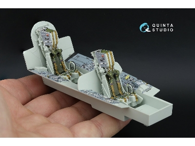 Tornado Ecr German - 3d-printed & Coloured Interior On Decal Paper With 3d-printed Resin Parts (For Revell Kits) - zdjęcie 9