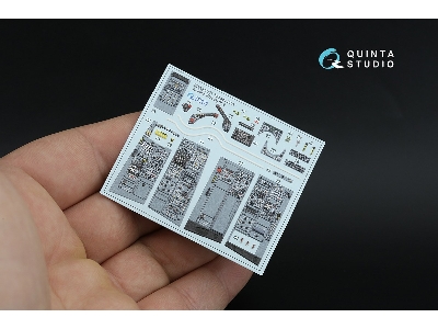 Tornado Ecr German - 3d-printed & Coloured Interior On Decal Paper With 3d-printed Resin Parts (For Revell Kits) - zdjęcie 13