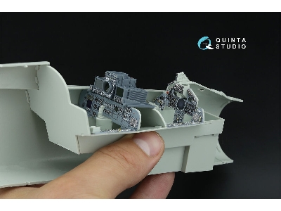 Tornado Ids German - 3d-printed & Coloured Interior On Decal Paper With 3d-printed Resin Parts (For Revell Kits) - zdjęcie 1