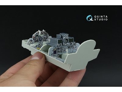 Tornado Ids German - 3d-printed & Coloured Interior On Decal Paper With 3d-printed Resin Parts (For Revell Kits) - zdjęcie 7