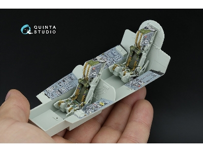 Tornado Ids German - 3d-printed & Coloured Interior On Decal Paper With 3d-printed Resin Parts (For Revell Kits) - zdjęcie 9