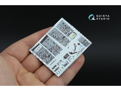 Tornado Ids German - 3d-printed & Coloured Interior On Decal Paper With 3d-printed Resin Parts (For Revell Kits) - zdjęcie 13