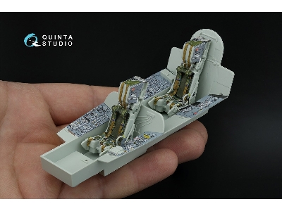 Tornado Gr.1 - 3d-printed & Coloured Interior On Decal Paper With 3d-printed Resin Parts (For Revell Kits) - zdjęcie 9