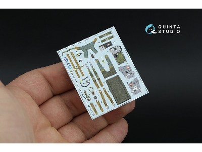 Tornado Gr.1 - 3d-printed & Coloured Interior On Decal Paper With 3d-printed Resin Parts (For Revell Kits) - zdjęcie 11