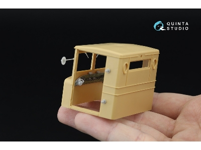 Voroshilovets Tractor - 3d-printed & Coloured Interior On Decal Paper With 3d-printed Resin Parts (For Trumpeter Kits) - zdjęci