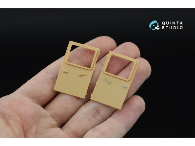 Voroshilovets Tractor - 3d-printed & Coloured Interior On Decal Paper With 3d-printed Resin Parts (For Trumpeter Kits) - zdjęci