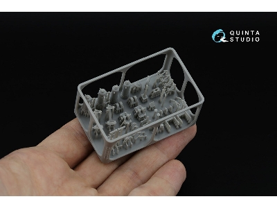 Komintern Artillery Tractor - 3d-printed & Coloured Interior With 3d-printed Resin Parts (For Trumpeter Kits) - zdjęcie 9