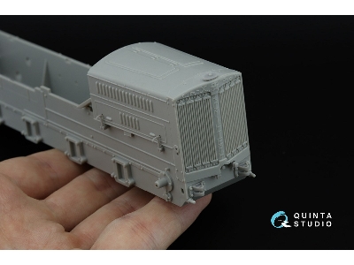 Komintern Artillery Tractor - 3d-printed & Coloured Interior With 3d-printed Resin Parts (For Trumpeter Kits) - zdjęcie 12