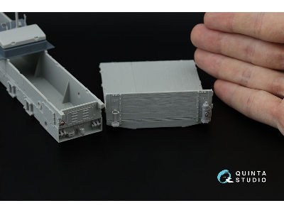 Komintern Artillery Tractor - 3d-printed & Coloured Interior With 3d-printed Resin Parts (For Trumpeter Kits) - zdjęcie 13