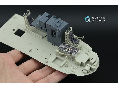 Sikorsky Sh-60 F Seahawk - 3d-printed & Coloured Interior With 3d-printed Resin Parts (For Kitty Hawk Kits) - zdjęcie 11