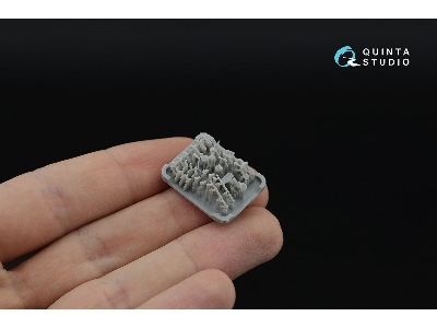 Citroen 11cv - 3d-printed & Coloured Interior With 3d-printed Resin Parts (For Tamiya Kits) - zdjęcie 10