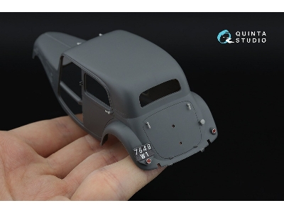 Citroen 11cv - 3d-printed & Coloured Interior With 3d-printed Resin Parts (For Tamiya Kits) - zdjęcie 14