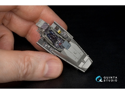 Dassault Rafale C/M - 3d-printed & Coloured Interior With 3d-printed Resin Parts (For Revell Kits) - zdjęcie 6