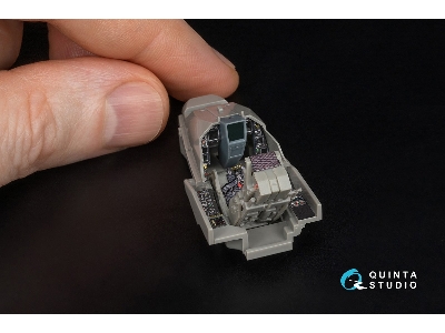Dassault Rafale C/M - 3d-printed & Coloured Interior With 3d-printed Resin Parts (For Revell Kits) - zdjęcie 8