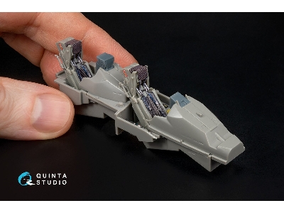Dassault Rafale B - 3d-printed & Coloured Interior With 3d-printed Resin Parts (For Revell Kits) - zdjęcie 5