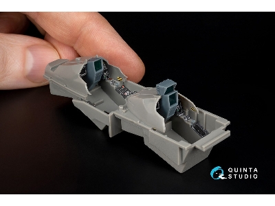 Dassault Rafale B - 3d-printed & Coloured Interior With 3d-printed Resin Parts (For Revell Kits) - zdjęcie 8