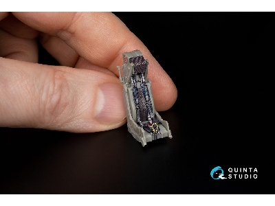 Dassault Rafale B - 3d-printed & Coloured Interior With 3d-printed Resin Parts (For Revell Kits) - zdjęcie 9