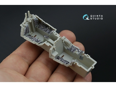 Grumman F-14 B Tomcat - 3d-printed & Coloured Interior On Decal Paper With 3d-printed Resin Part (For Tamiya F-14 D Kit) - zdję
