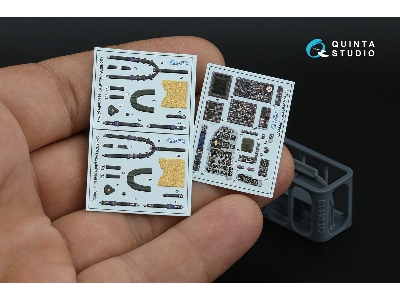 Westland Lynx Hma.8 - 3d-printed & Coloured Interior With 3d-printed Resin Parts (For Airfix Kits) - zdjęcie 3