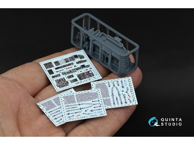 Westland Lynx Mk.88a - 3d-printed & Coloured Interior With 3d-printed Resin Parts (For Airfix Kits) - zdjęcie 2