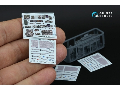 Westland Lynx Mk.88a - 3d-printed & Coloured Interior With 3d-printed Resin Parts (For Airfix Kits) - zdjęcie 3