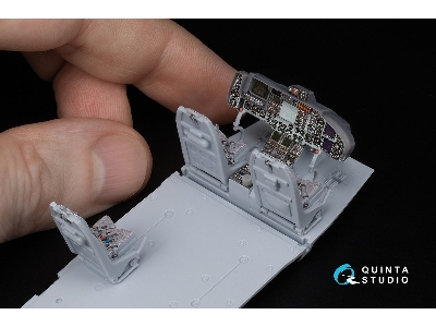 Westland Lynx Mk.88a - 3d-printed & Coloured Interior With 3d-printed Resin Parts (For Airfix Kits) - zdjęcie 7