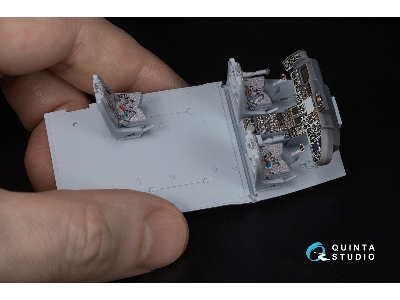 Westland Lynx Mk.88a - 3d-printed & Coloured Interior With 3d-printed Resin Parts (For Airfix Kits) - zdjęcie 8