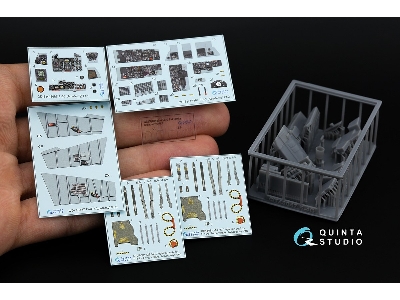 F-4 C Phantom Ii - 3d-printed & Coloured Interior On Decal Paper With 3d-printed Resin Part (For Academy Kits) - zdjęcie 16