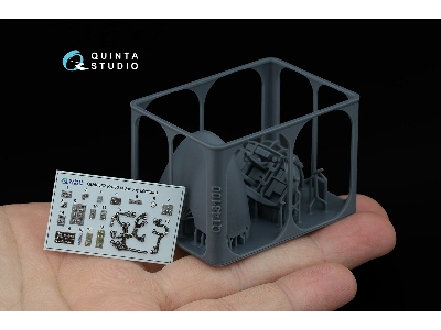 Kamov Ka-52 - Radar Bay With Nose Cone And 3d-printed Resin Parts (For Zvezda And Quinta Models Kits) - zdjęcie 2