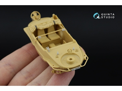 Schwimmwagen Type 166 - 3d-printed & Coloured Interior On Decal Paper With 3d-printed Resin Parts (For Tamiya Kits) - zdjęcie 3
