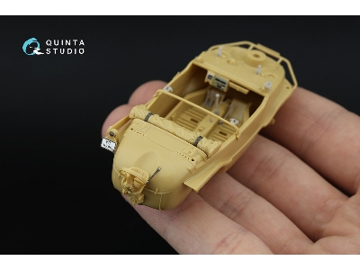 Schwimmwagen Type 166 - 3d-printed & Coloured Interior On Decal Paper With 3d-printed Resin Parts (For Tamiya Kits) - zdjęcie 5