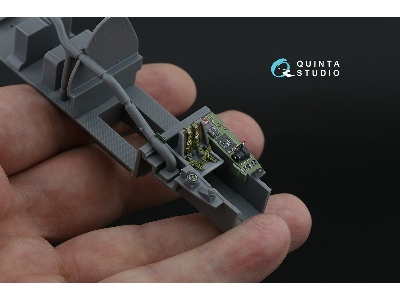 Bristol Beaufighter Mk.Vi - 3d-printed & Coloured Interior On Decal Paper With 3d-printed Resin Part (For Tamiya Kits) - zdjęci