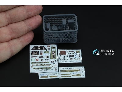 Bristol Beaufighter Nf.Mk.Vi - 3d-printed & Coloured Interior On Decal Paper With 3d-printed Resin Part (For Tamiya Kits) - zdjÄ