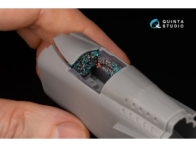 Mig-25 Bm - 3d-printed & Coloured Interior On Decal Paper With 3d-printed Resin Parts (For Icm Kits) - zdjęcie 5