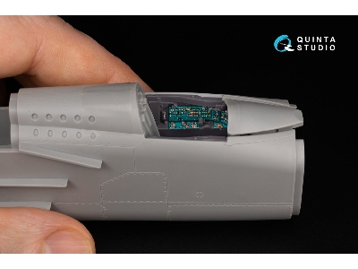 Mig-25 Bm - 3d-printed & Coloured Interior On Decal Paper With 3d-printed Resin Parts (For Icm Kits) - zdjęcie 7