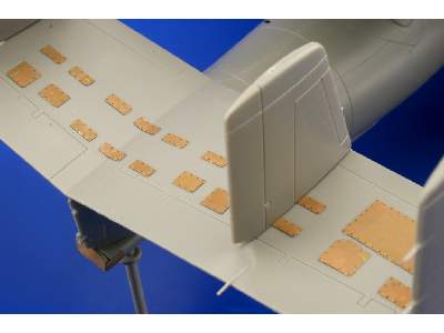  E-2C surface panels 1/48 - Kinetic - blaszki - zdjęcie 4