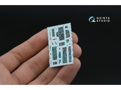 Mig-25 Bm - 3d-printed & Coloured Interior On Decal Paper With 3d-printed Resin Parts (For Icm Kits) - zdjęcie 12